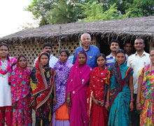 Learning from people in a village of Mushars (Rat Eaters) in Muzzaffarpur, Bihar