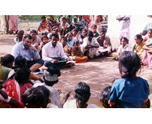 Villagers in Salem Dist. Tamilnadu