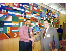 At the World Food Summit, Rome 1996