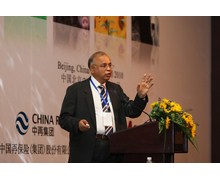 Delivering Key Note Address at Agricultural Conference, Beijing, 2010