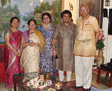 Bulbul (Yanusree), Manoj, Manisha and Madhuboni
