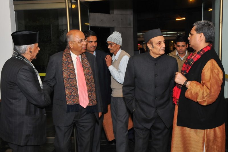 With Dr. Karan Singh, Chairman, Indian Council for Cultural Relations, India and Noted Scholar