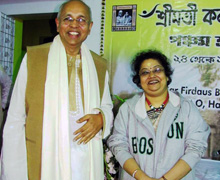 With a leading exponent of Tagore Songs, Smt. Sraboni Sen