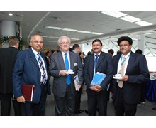 With Professor Ocampo, Prof. Columbia University and Finance Minister of Colombia (second from left), Nagesh and Aynul