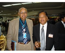 With Mr. Imtiaz Hossain, Ambassador of Bangladesh Mr. Gowher Rizvi, International Affairs Advisor