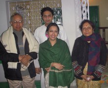 Family with Shama Rahman