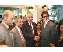 With Amitabh Amitabh Bachchan
