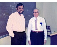 With Prof. Kenneth Arrow, Nobel Laureate in Economics at Stanford University, USA