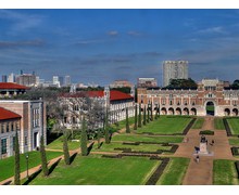 Rice University, Houston, taught the value of serious academic pursuit